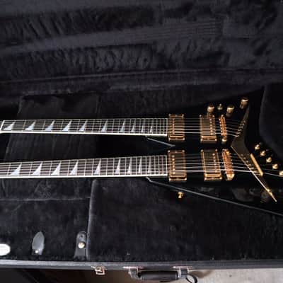 Jackson USA Custom Shop Rhoads Doubleneck Black image 20