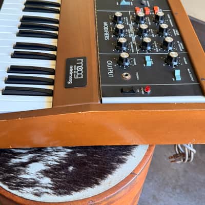 Moog 1975 Mini Moog Model D — Original Vintage — Serial #7796 1975 - wood image 11
