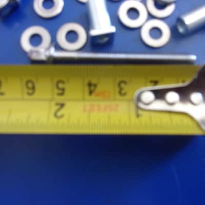 New PDP Lot of 3 Tom Tension Rods 2 1/4" + 21 Washers & 2 replacement threaded Sleeves Center Stage image 2