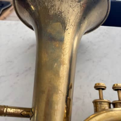 Yamaha YBH-301M Marching Baritone Horn 2010s - Lacquered Brass image 21