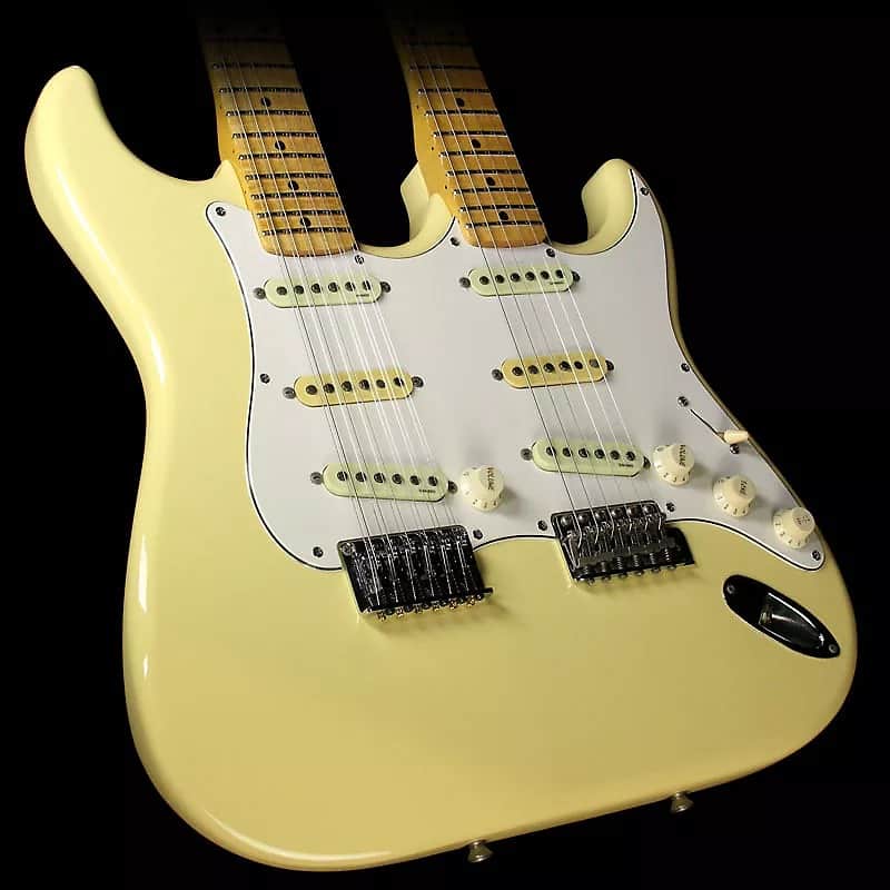 Fender STW-230 YM Yngwie Malmsteen Signature Double Neck Stratocaster Made In Japan 1995 - 1999 image 2