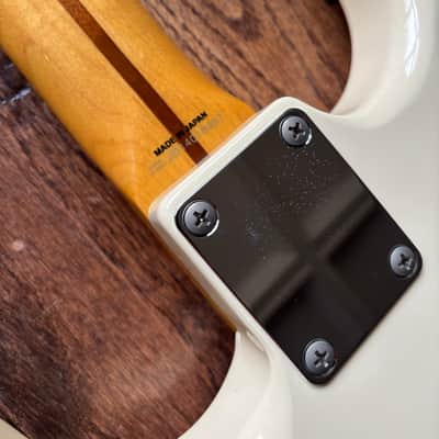 2011 Fender ST-57 Stratocaster ‘57 Reissue Vintage White MIJ Japan image 13