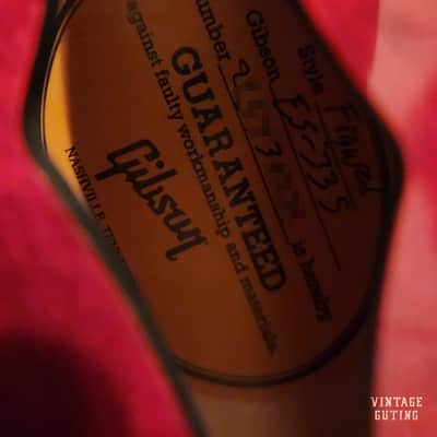 2023 Gibson ES-335 Figured Sixties Cherry w/ OHSC | Block Inlay, Figured Top image 8