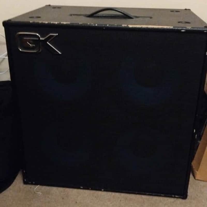 2014 Gallien-Krueger 410MBE 800-Watt 4×10″ Bass Cabinet Black