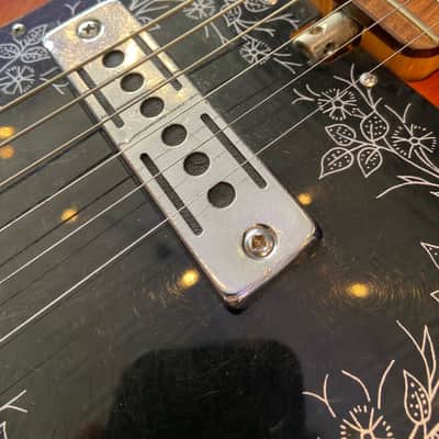 Teisco Sunburst E-110 Checkmate Tulip image 3