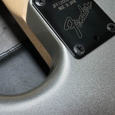 Fender Boxer Series Stratocaster MIJ BRAND NEW 2020 Porsche Inca Silver HH Japanese MJ Made in Japan Super Strat Coil Tap Gotoh Vintage 80s Reissue Black Headstock Guitar image 15