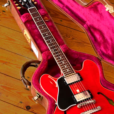 1998 Gibson ES-335 Dot Left-Handed - Cherry Red image 22