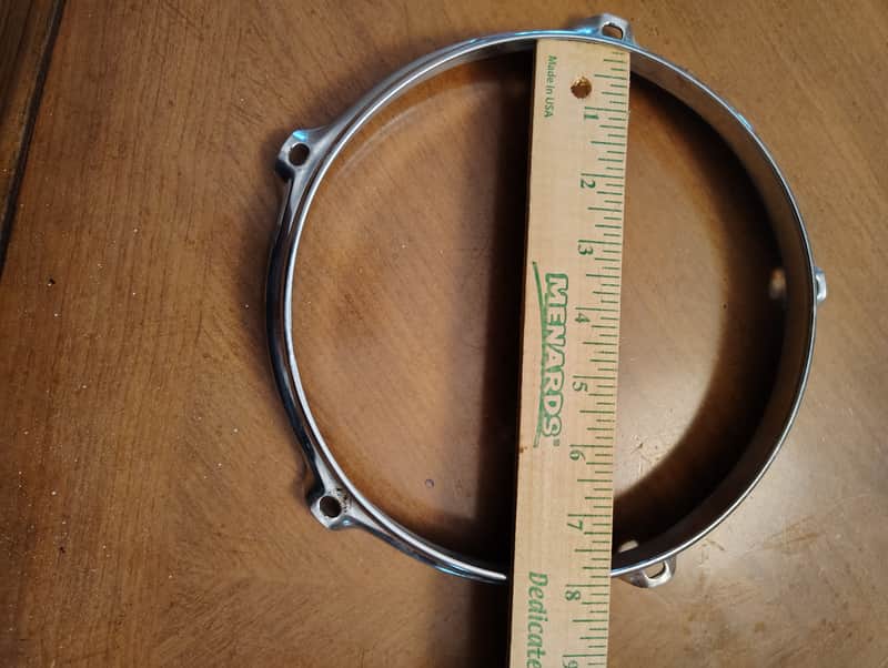 Yamaha 8" 5 Lug Marching Tenor Drum Rim/Hoop - Chrome image 1