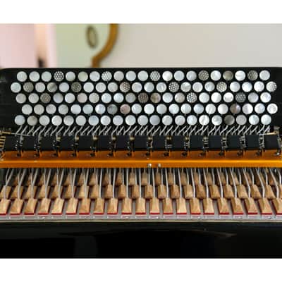 JUPITER Chromatic accordion (B-system, Bayan) with free-bass. Voices by A.Gavrilin image 7