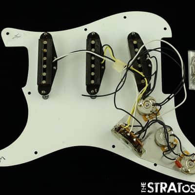 USED Fender 2002 MIM Standard Strat LOADED PICKGUARD Guitar Parts image 2