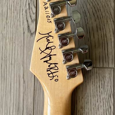 Sawtooth ST-M24AC-SBK Michael Angelo Batio Signed Guitar with gigbag Satin Blk image 5