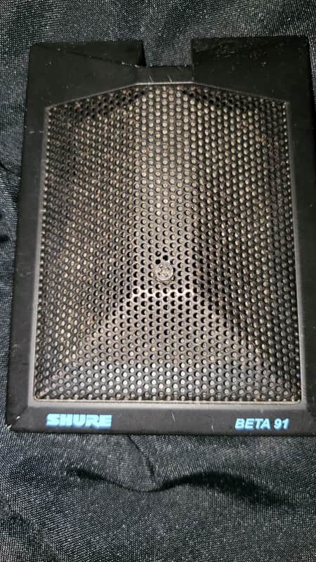 Vintage Shure BETA 91 Boundary Condenser Microphone 1990s - 2010 - Black image 1
