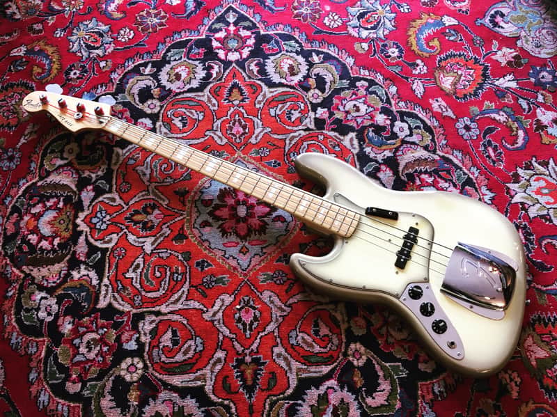 Fender Jazz Bass 1978 Antigua Lefty 9lbs 15oz image 1