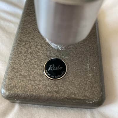 *RARE* Early '60s Vintage Reslo RBL-WS 'Beatles' Ribbon Microphone with Adapter and Stand image 2