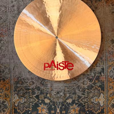 Paiste 2002 FLAT RIDE 20” SUPER CLEAN! GLASSY Chime-Like Controlled Definition! 2136 g image 2