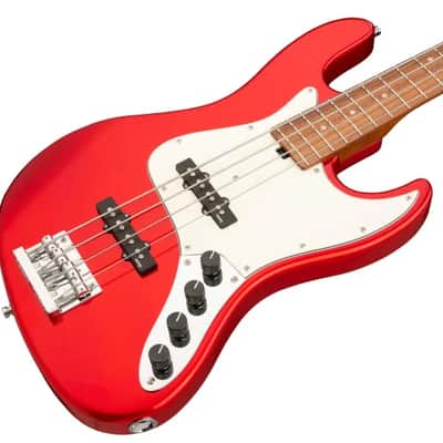 Sadowsky MetroExpress 21-Fret Vintage J/J Bass, Morado Fingerboard, 4-String - Solid Candy Apple Red Metallic High Polish image 1