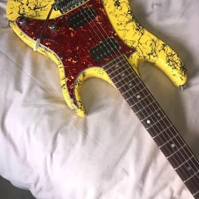 Ibanez GIO custom paint // Tortoise Pickguard with Ibanez Quantum pickups image 11