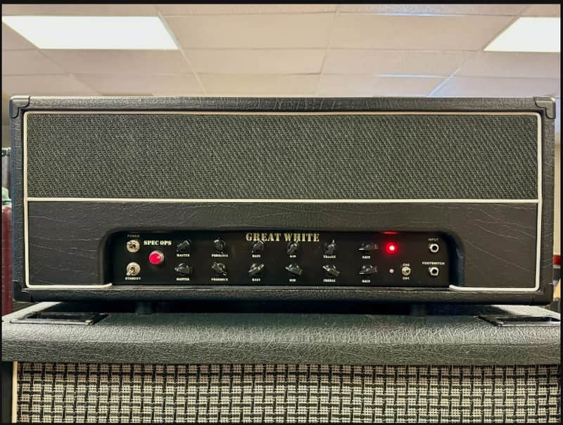 Spec Ops USA Great White Tube Amp - Black image 1
