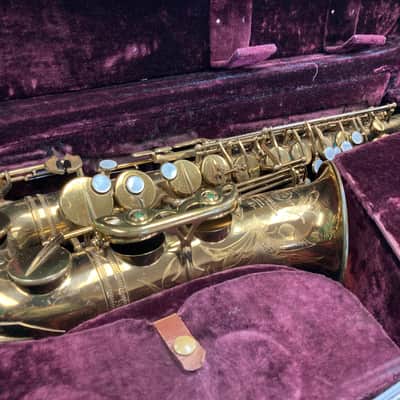 Selmer Mark VI Alto Saxophone -1960's- Lacquered Brass image 2