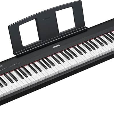 Yamaha NP35B 76-Key Mid-Level Piaggero Ultra-Portable Digital Piano, Black image 1