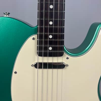 Brown Bear Guitars Featherweight Tele Inverness green metallic image 6