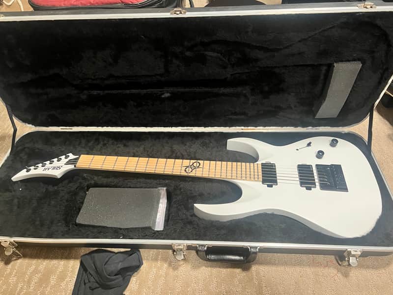 Solar Guitars A1.6 ETWHM 2020 Matte / White Evertune image 1