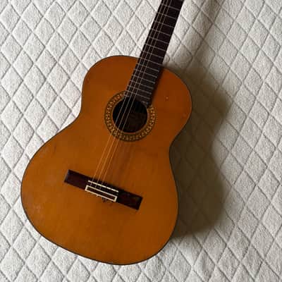 1980s Dauphin DH80 Classical Guitar Japan Vintage Nylon String w/ Hard Case image 1