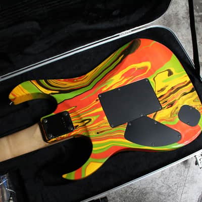 Ibanez jem UV77MC super rare!! 1991 swirl steve vai image 3
