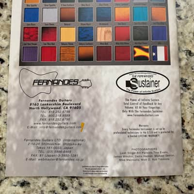 Feenandea Catalog 2002 Native dragonfly Monterey X raven revolver vertigo retro rocket Ravelle Deluxe Vortex image 12