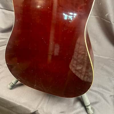 Vintage Guild D-40NT 1977 - Natural w/ Original Hard Case image 5
