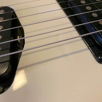 Yamaha RGZ211M White 90s Made in Taiwan //modded with tele type bridge//. image 14