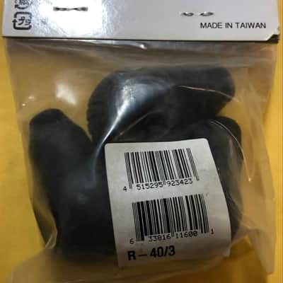 Pearl R40/3 3/8" Floor Tom Leg Air Suspension Feet (3) 2010s - Black image 2