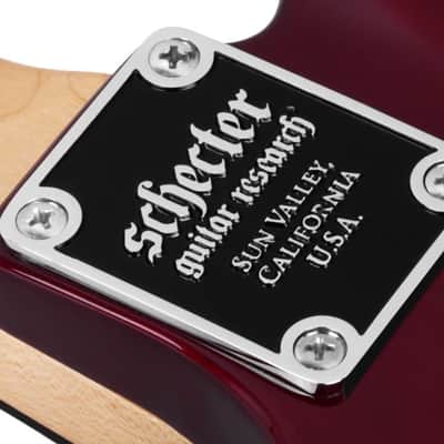 Schecter PT Fastback II B Electric Guitar Metallic Red image 7