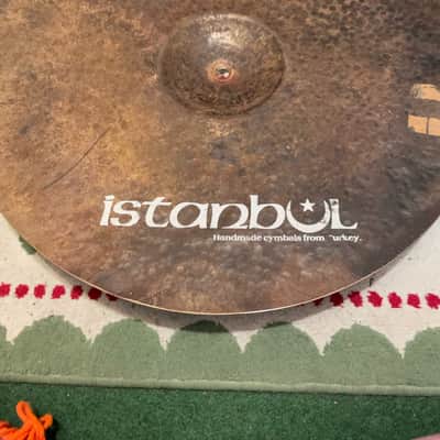RARE PRE SPLIT 22” Istanbul TURK Ride 3824g UNIQUE DRY image 15