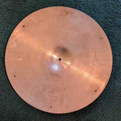Zildjian Avedis 20" Vintage 1970s Ride Cymbal with 6 Factory Installed Rivets image 2