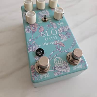 Walrus Audio Slö Multi-Texture Reverb Limited Edition - Floral Series 2019 - Blue Floral image 1
