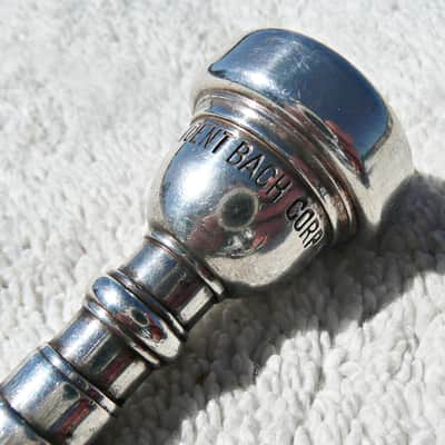 Vintage Bach Mount Vernon 10 1/2C Trumpet Mouthpiece - Made in USA - 50's Era (?) - PV MUSIC Band Shop inspected, Cleaned, Tested and Disinfected - Excellent Cosmetic Condition - Plays and Sounds Looks Great ! image 9