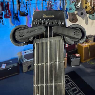Ibanez Iron Label QX527PB 7-string Electric Guitar - Weathered Black, 764 image 5