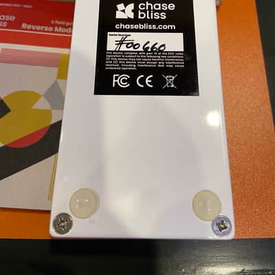 Chase Bliss Audio Reverse Mode C - original white version image 5