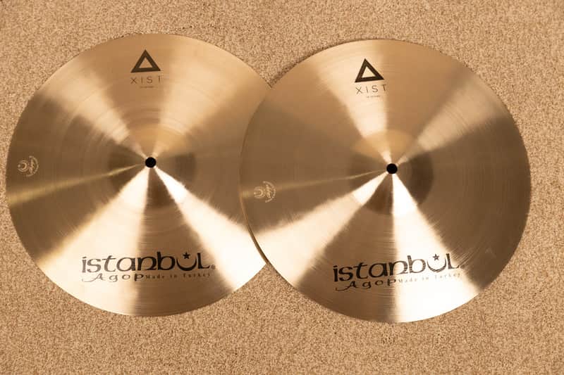 Istanbul Agop 14" XIST Hi Hat Cymbals 1045g 1243g image 1