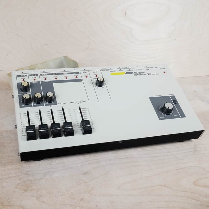 Amdek (Roland) CMU-800 Analog Synthesizer & Drum Machine 1983 100V Japan w/ Box, IF-PC88 291553A Interface image 1