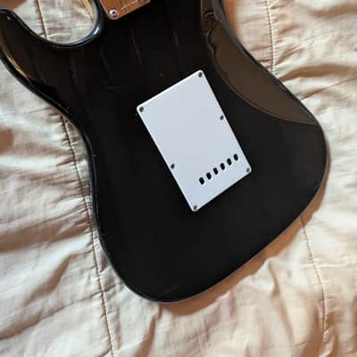Squier Stratocaster NC4 1994 - Black - full thickness body image 5