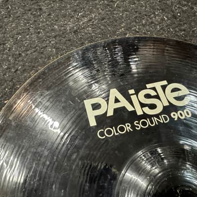 Paiste 14" Color Sound 900 Series Sound Edge Hi-Hat Cymbals (Pair) 2017 - Present - Black image 5