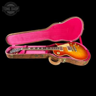 Gibson Custom 1959 Les Paul Standard Reissue Ultra Light Aged Sunrise Teaburst w/case 951301 image 11