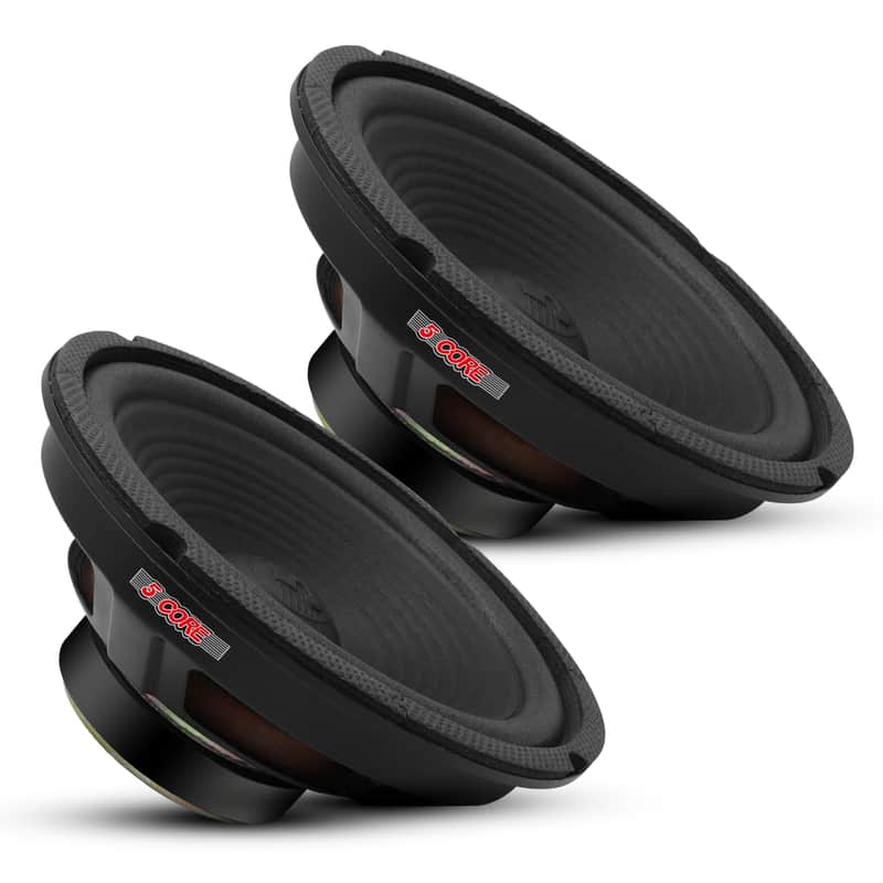 5 Core 8 Inch Car Woofer Audio Pair 1000W 4Ohm Deep Bass Subwoofer Component Loud Speaker System image 1