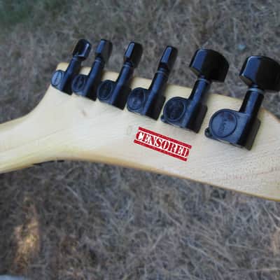 1990 HAMER USA CALIFORNIAN electric guitar left handed Lefty image 11