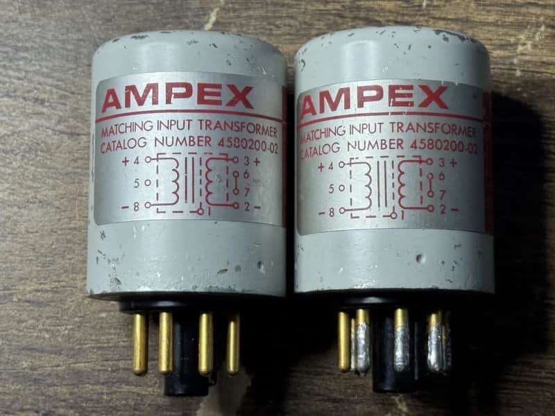 Pair of AMPEX 4580200-02 Input Transformers image 1