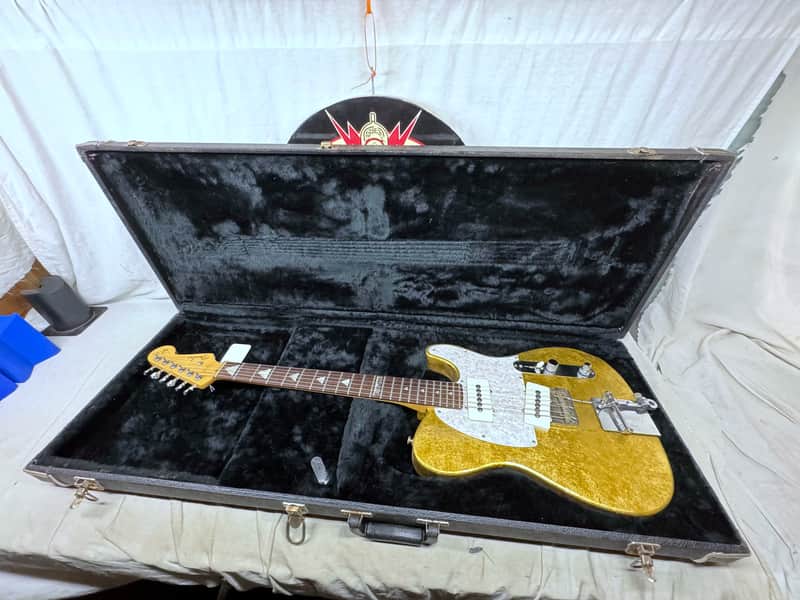 Fender Will Ray (The Hellecasters) Jazz-A-Caster Telecaster Guitar with Case - MIJ Made In Japan image 1