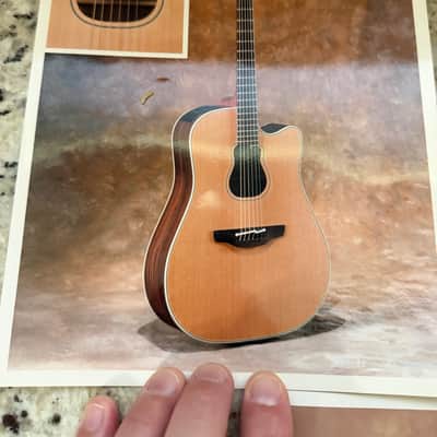 Takamine 8 x 10 color glossy promotional photos 90s-2000s GB7C garth Brooks P3NC image 4