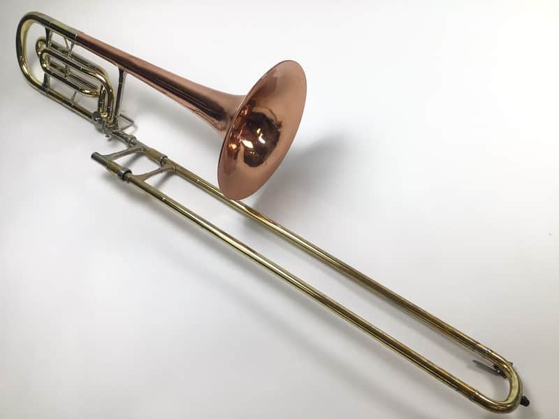 Used Reynolds Contempora T0-02 Bb/F Bass Trombone (SN: 249513) image 1